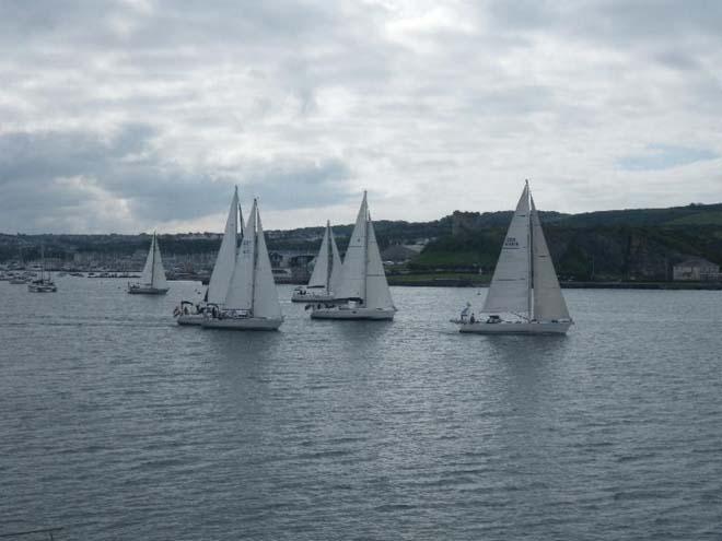 ARC Portugal 2014 - Leaving Mayflower Marina &copy; World Cruising Club http://www.worldcruising.com